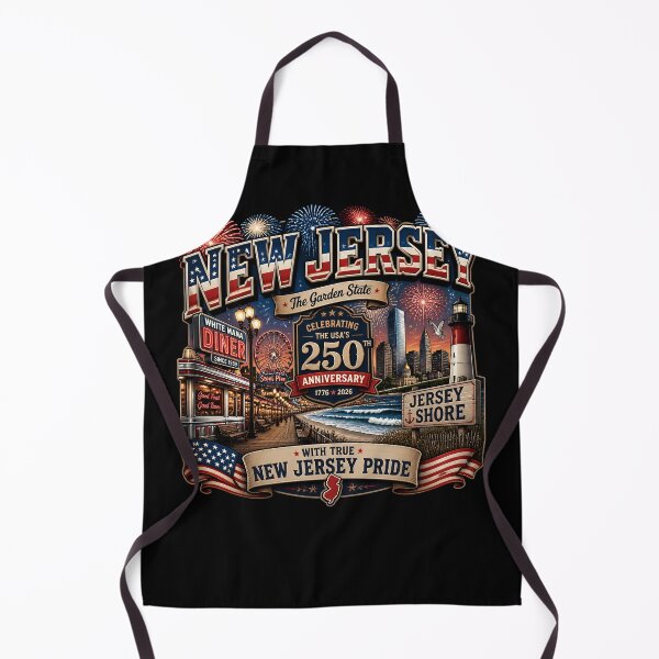 Item preview, New Jersey 250th Anniversary USA Garden State Pride designed and sold by No Limits T-Shirts.