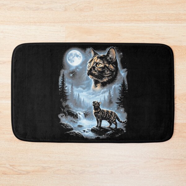 Item preview, Tortoiseshell Cat Howling At The Moon 90S Retro Vintage  designed and sold by Arens ★★★★★.