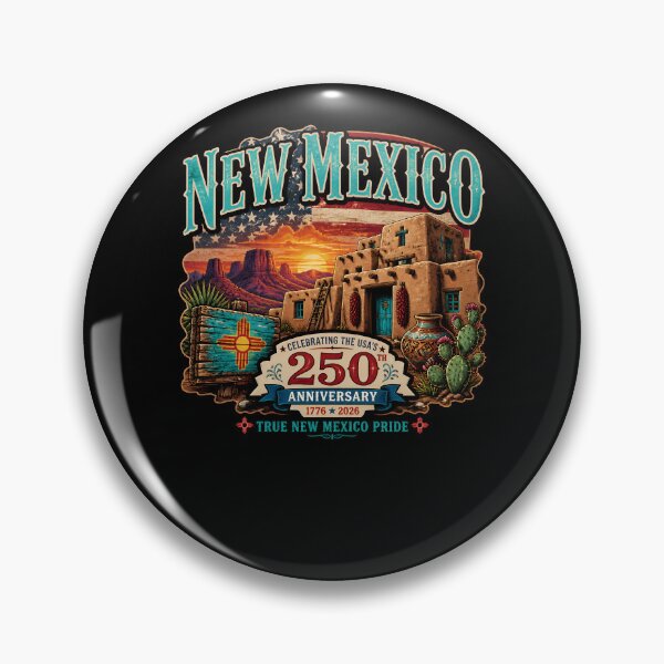 Item preview, New Mexico 250th Anniversary USA Pride designed and sold by No Limits T-Shirts.