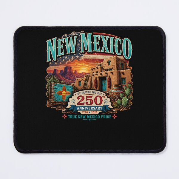 Item preview, New Mexico 250th Anniversary USA Pride designed and sold by No Limits T-Shirts.