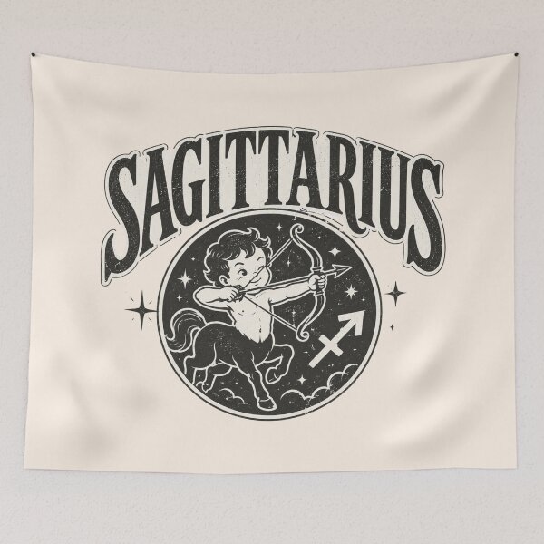 Item preview, Sagittarius Zodiac Archer Vintage Astrology Design | Retro Horoscope Gift for Sagittarius Astrology Lovers designed and sold by TheStephanieRome.