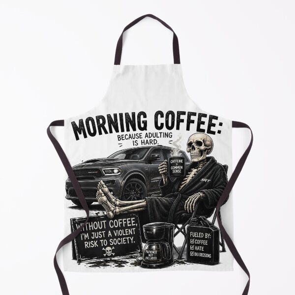 Item preview, Morning coffee with your Durango? Why not! designed and sold by Coffee with Koki.