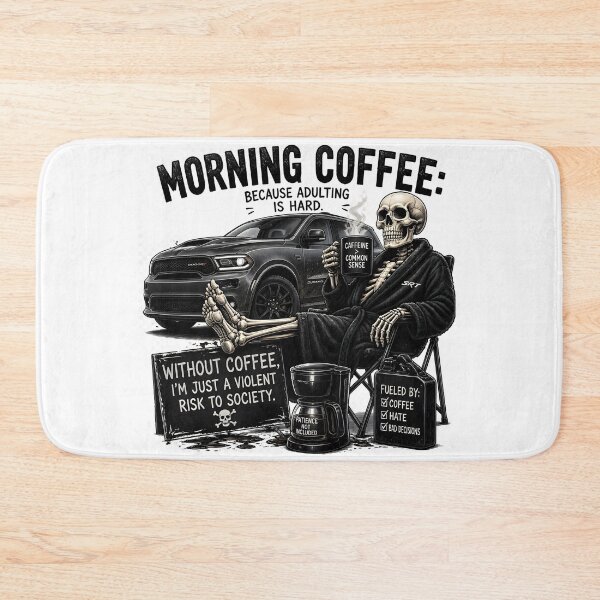 Item preview, Morning coffee with your Durango? Why not! designed and sold by Coffee with Koki.