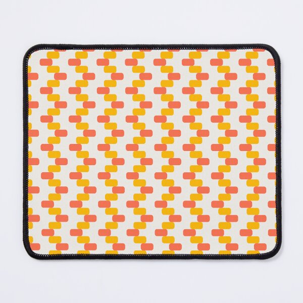 Item preview, Orange, yellow & isabelline geometric pattern designed and sold by Mint + Midnight.