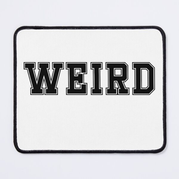 Item preview, Weird - athletic words designed and sold by RebelHeroUK.