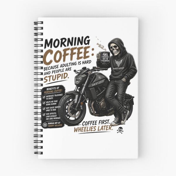 Item preview, Morning coffee t-shirt designed and sold by Coffee with Koki.