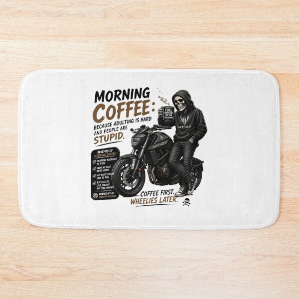 Item preview, Morning coffee t-shirt designed and sold by Coffee with Koki.