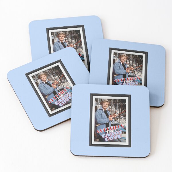 Item preview, Greetings from Cabot Cove (on Blue) designed and sold by PawsitiveMum3.