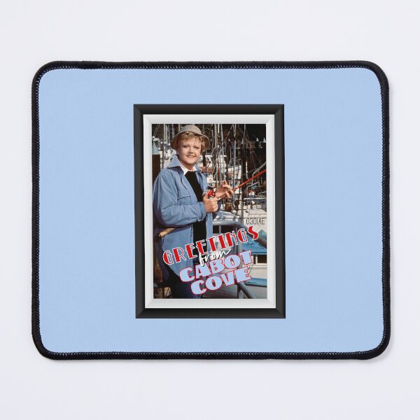 Item preview, Greetings from Cabot Cove (on Blue) designed and sold by PawsitiveMum3.