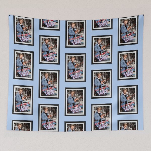 Item preview, Greetings from Cabot Cove (on Blue) designed and sold by PawsitiveMum3.