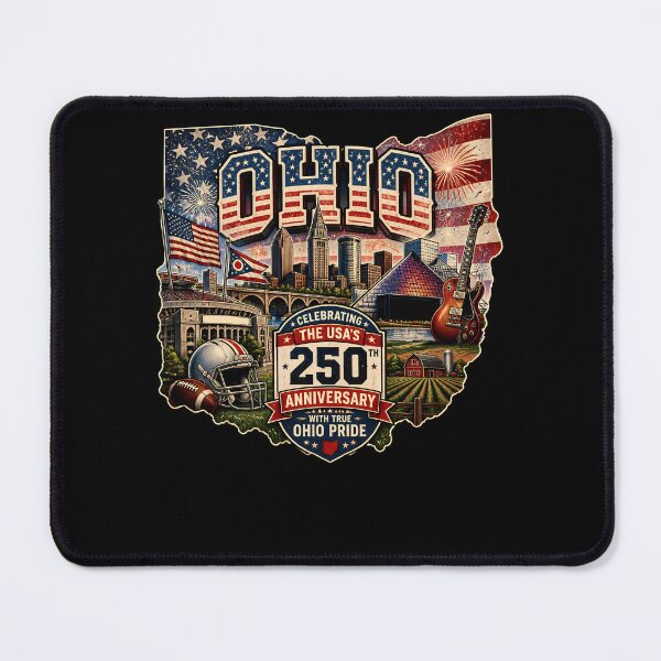 Item preview, Ohio USA 250th Anniversary State Pride Celebration designed and sold by No Limits T-Shirts.