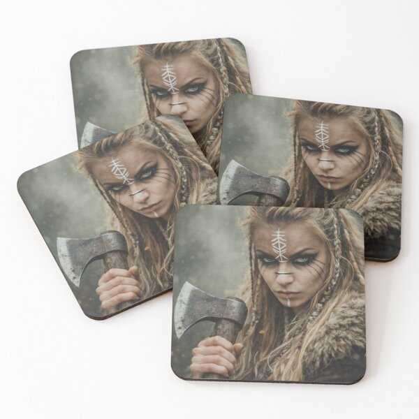 Item preview, Shieldmaiden of the Northern Woods designed and sold by WhimsyWink.
