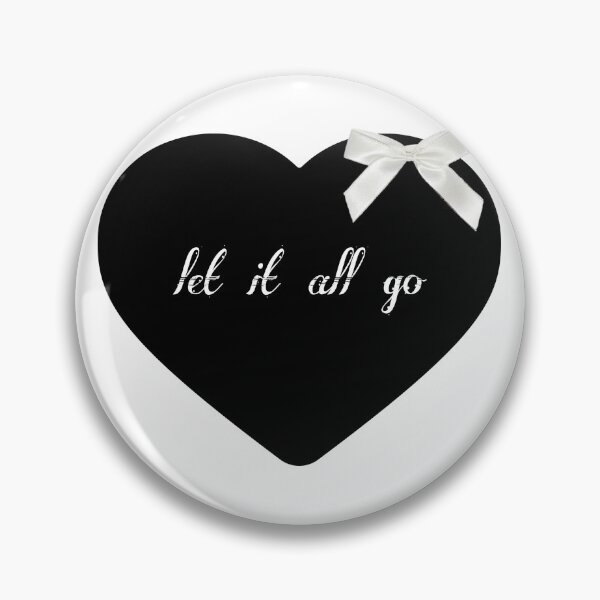 Item preview, Let it all Go Heart with ribbon coquette aesthetic designed and sold by juliagz.