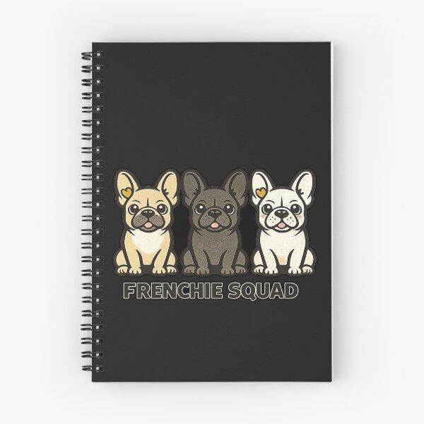 Item preview, Frenchie Squad ⭐ Cute French Bulldog Trio Dog Lover Gift designed and sold by UrbanPrintVibes.