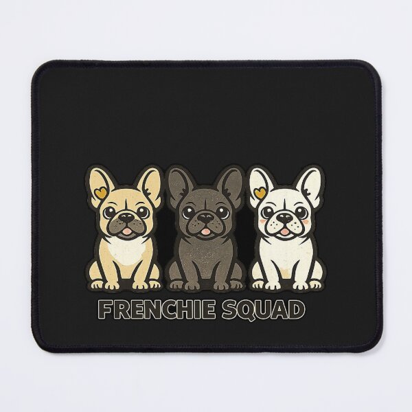 Item preview, Frenchie Squad ⭐ Cute French Bulldog Trio Dog Lover Gift designed and sold by UrbanPrintVibes.