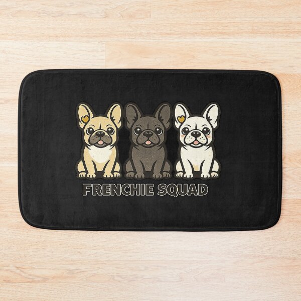 Item preview, Frenchie Squad ⭐ Cute French Bulldog Trio Dog Lover Gift designed and sold by UrbanPrintVibes.