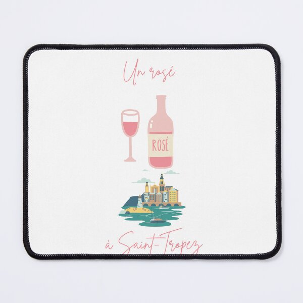 Item preview, Un Rosè à Saint-Tropez - Fun quote Côte D´azur designed and sold by iconiqueart.