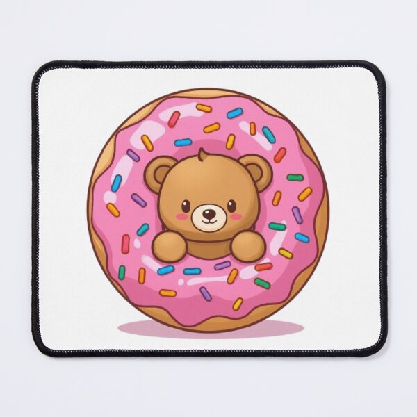 Item preview, Donut Bear Kawaii Sticker designed and sold by Stylestickers55.
