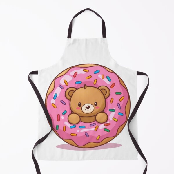Item preview, Donut Bear Kawaii Sticker designed and sold by Stylestickers55.