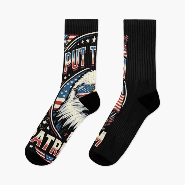 Item preview, Funny I Put The Tism In Patriotism Eagle US Flag designed and sold by GCFULLA.