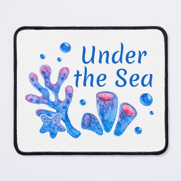 Item preview, Under The Sea Dreams Watercolor art hand drawn designed and sold by Deepness2023.