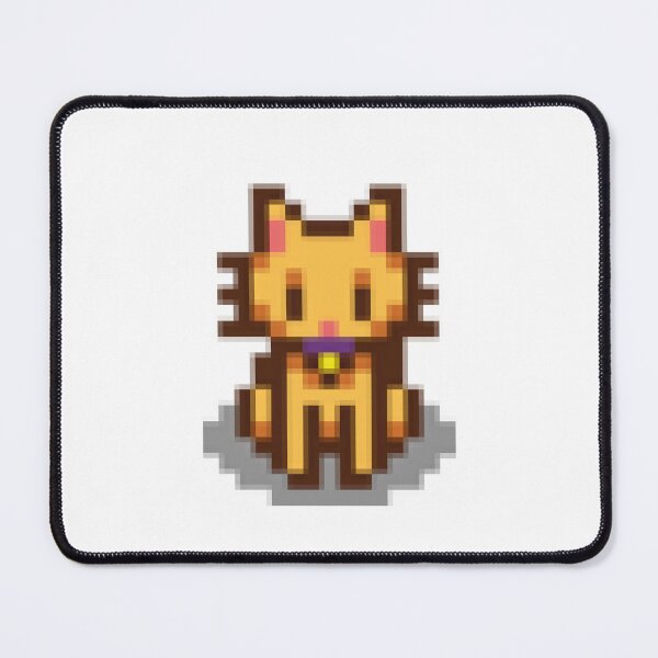 Item preview, Stardew Valley stickers - yellow cat designed and sold by Stardewwlove.