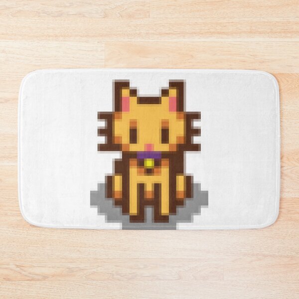 Item preview, Stardew Valley stickers - yellow cat designed and sold by Stardewwlove.
