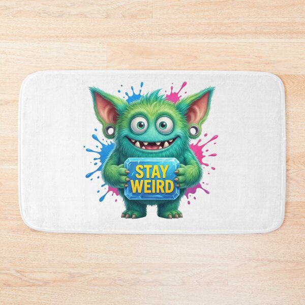 Item preview, Stay Weird Monster designed and sold by Ahmedsyde.