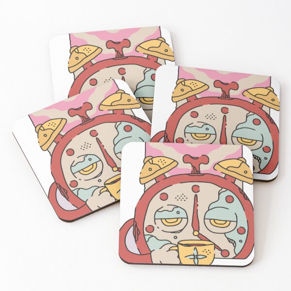 Item preview, Tired Morning Alarm Clock designed and sold by juleesfoodyep.