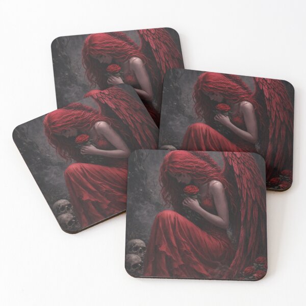 Item preview, Crimson Wings of Sorrow designed and sold by WhimsyWink.