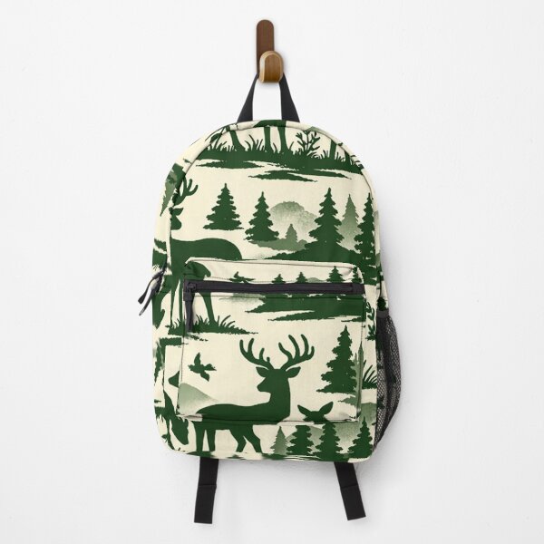 Item preview, Forest Deer Wilderness Pattern designed and sold by Owcomm.