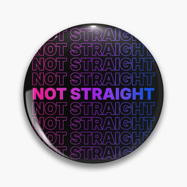 Item preview, Not Straight V2 - Bi Colors designed and sold by sillyjess.