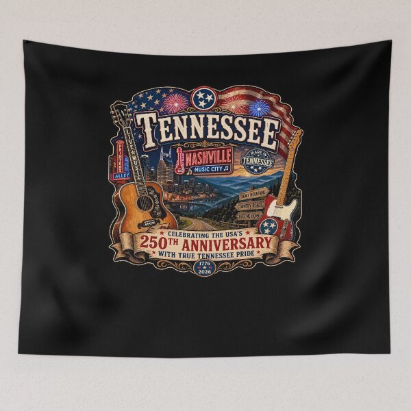 Item preview, Tennessee Nashville Music City 250th Anniversary designed and sold by No Limits T-Shirts.