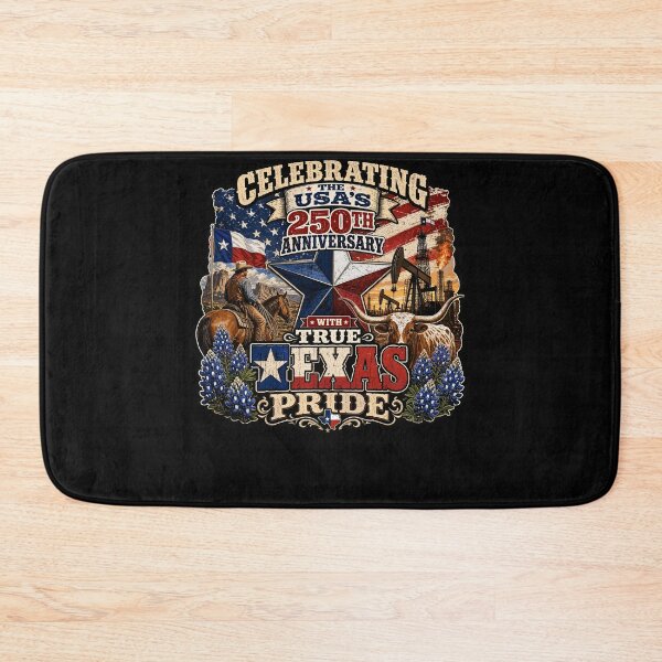 Item preview, USA 250th Anniversary Texas Pride Cowboy Longhorn designed and sold by No Limits T-Shirts.