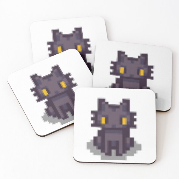Item preview, Stardew Valley stickers - black cat designed and sold by Stardewwlove.