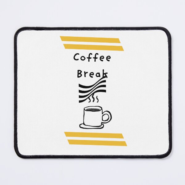 Item preview, Coffee Break - Fun Quote designed and sold by iconiqueart.