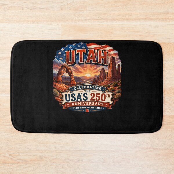 Item preview, Utah USA 250th Anniversary Patriotic State Pride designed and sold by No Limits T-Shirts.
