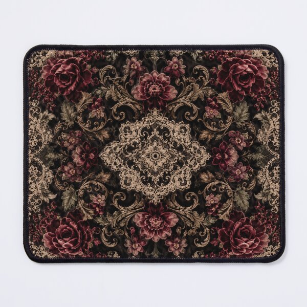 Item preview, Elegant Dark Floral Lace Pattern designed and sold by Owcomm.