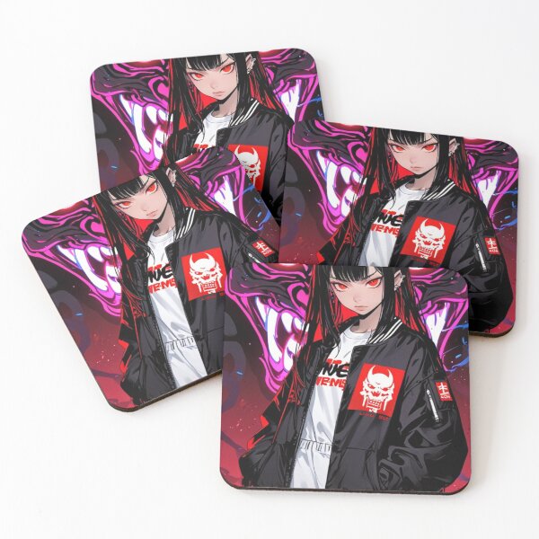Item preview, Dark Oni Girl Japanese Demon Aesthetic designed and sold by AnimDream .