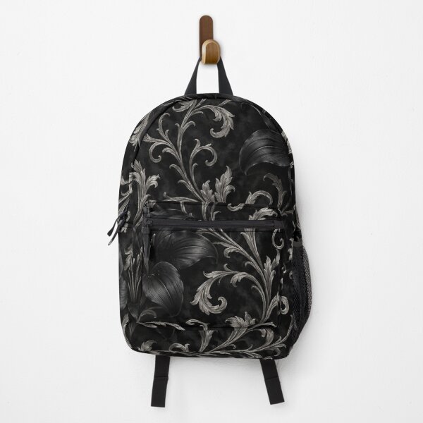Item preview, Dark Floral Damask Pattern designed and sold by Owcomm.
