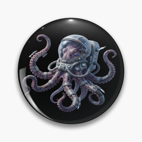 Item preview, Astronaut Octopus Exploring Deep Space designed and sold by DailySparks.