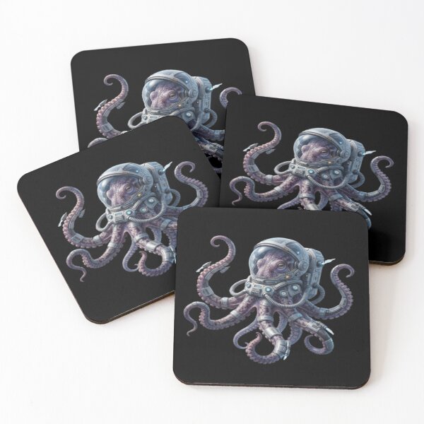 Item preview, Astronaut Octopus Exploring Deep Space designed and sold by DailySparks.