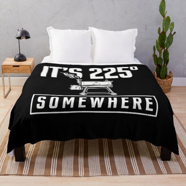 Item preview, It's 225 Somewhere Funny BBQ Smoker Grill Quote designed and sold by BHMARTS.