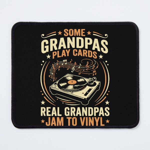 Item preview, Real Grandpas Jam To Vinyl Record Player Vintage designed and sold by GCFULLA.