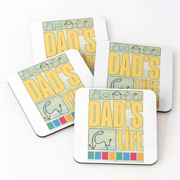Item preview, Dad's Life | Funny Father's Day Lifestyle Design designed and sold by MagnetStyle.