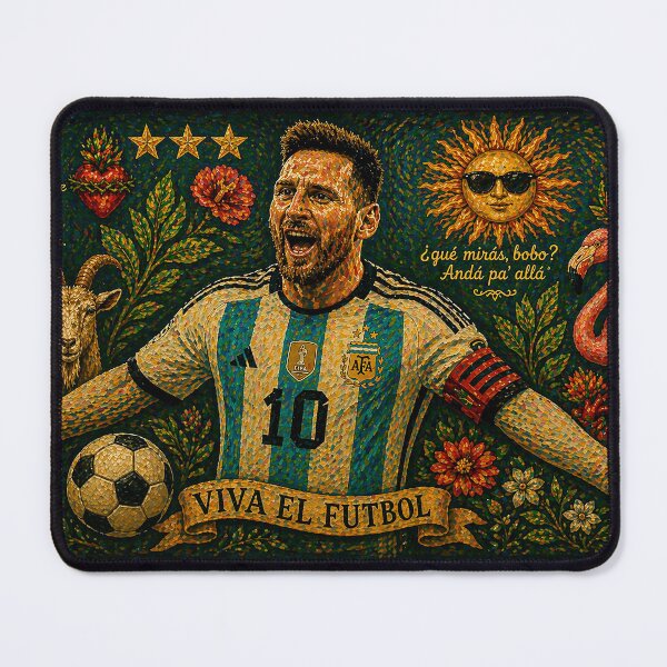 Item preview, Messi, long live football! designed and sold by Imprearte.