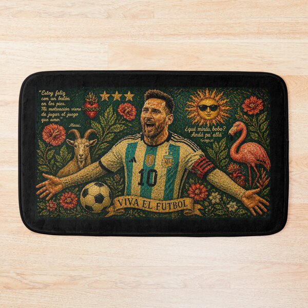 Item preview, Messi, long live football! designed and sold by Imprearte.