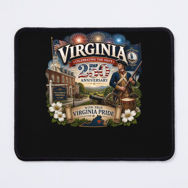 Item preview, Virginia 250th Anniversary USA Colonial History designed and sold by No Limits T-Shirts.