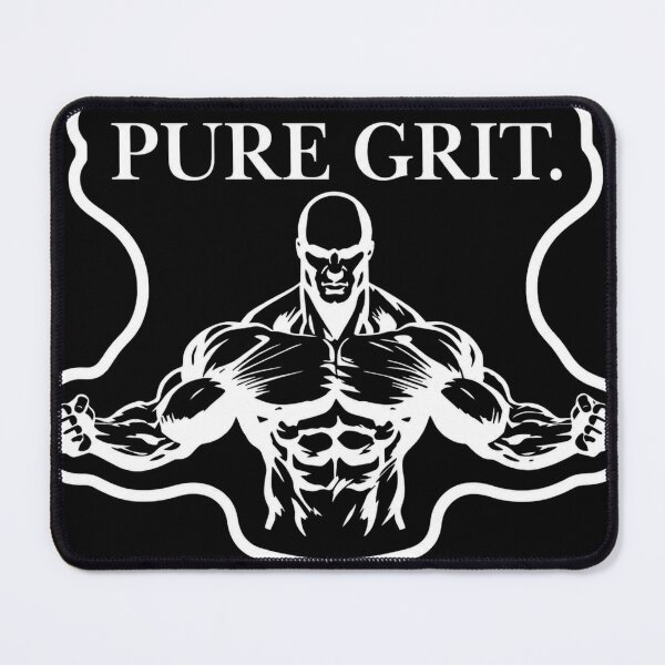 Item preview, Pure Grit Bodybuilding Fitness Motivation Silhouette Gym designed and sold by Digistore1221.