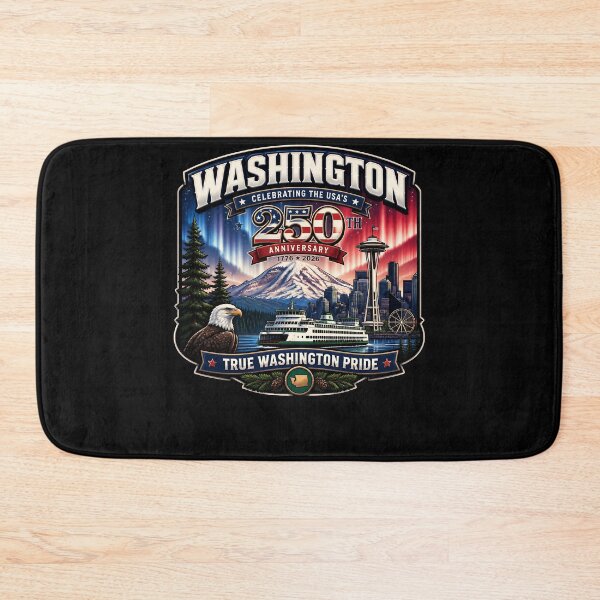 Item preview, Washington State 250th Anniversary USA Pride designed and sold by No Limits T-Shirts.